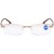 Import Promotional Square Blue Light Blocking Plastic Rimless Reading Glasses Wholesale Ready Stock For Women Men from China
