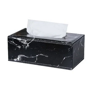 Promotions Wholesale Leather Tissue Box