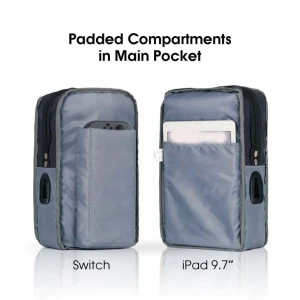 Protective Storage Backpack Switch Travel Bag Sling Chest bag for Switch Accessories and Switch and for iPad