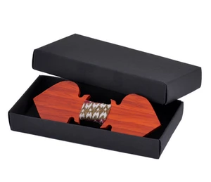 pure handmade wooden self tie bow tie hooks
