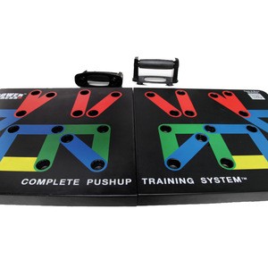 Push-Up Board, 9-in-1 Foldable Push-Up Rack Board with Handle for Muscle Training Effective Shapes