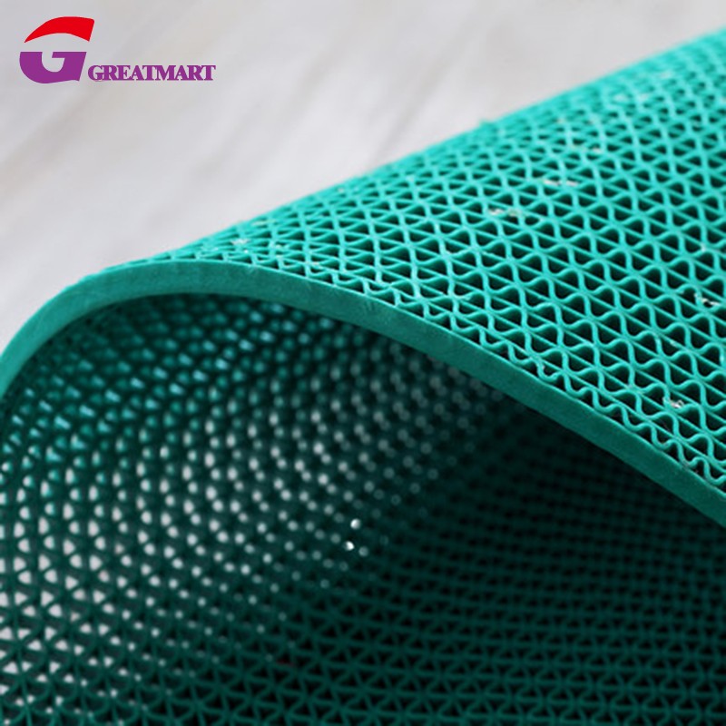 PVC mesh S mat waterproof swimming floor anti-slip in rolls