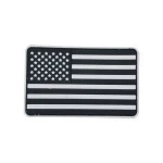 PVC Tactical USA Flag Patch 3D Custom Patch PVC Hook Backed Morale Patch