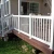 Import PVC Vinyl Plastic Balcony Porch Stair Deck railing,PVC Handrail from China