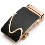 Queena Wholesale S Shaped Rectangle Belt Accessories Mental Belt Buckles