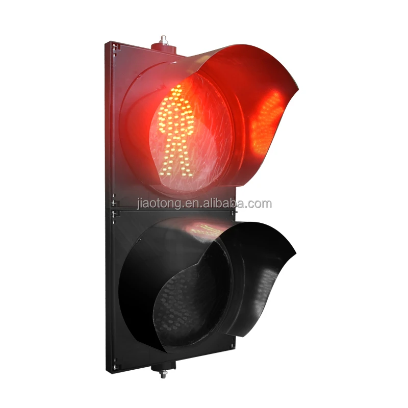 Rail traffic lights 300mm Red Man and  Green Walk man Pedestrian lamp-12 inch Led traffic Signal light