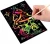 Import Rainbow Scratch Paper 5 Wooden Styluses Included Create Rainbow Scratch with Jumbo Craft Art Pack from China