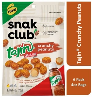 Ready To Eat, Tasty & Super Nutritious Multigrain Snacks  Resealable - Tajin Crunchy Peanuts