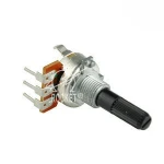 Reasonable Price High Resolution Dual Shaft PCB Mount Spring Return Rotary Potentiometer
