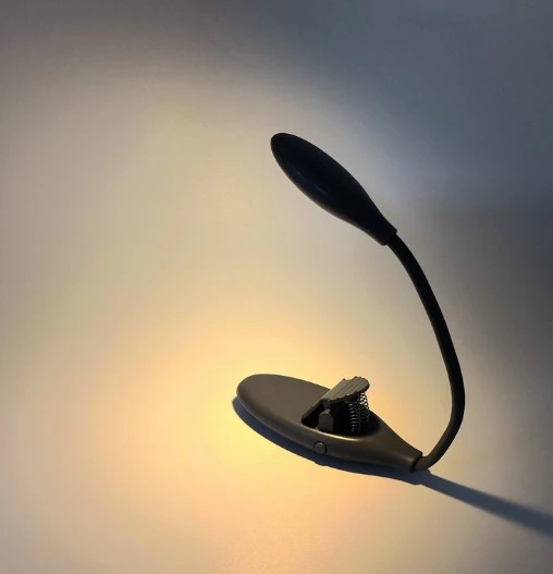 Rechargeable book Lamp TOPELEK LED Reading lamp Level 3 brightness (cold and warm)