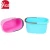 Import Rectangular plastic portable glue cotton mop bucket of mop bucket to the water tank cleaning barrel from China
