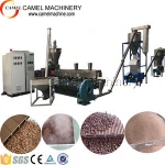 Recycle plastic granules making machine price  PVC WPC Wood  Granulation Making Machine