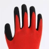 Red Crinkle All Purpose Working Gloves