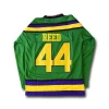 Reed #44 Mighty Ducks Green Hockey Jersey