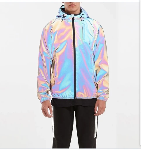Reflective jacket Hi Vis jacket Rainbow reflective jacket
