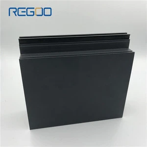 REG Hot sales powder coating anodized profile of curtain wall manufacturer