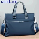 Remoid Custom Business Genuine Leather Messenger Laptop Bag Waterproof Wear Resistance Computer Handbag Briefcases For Men