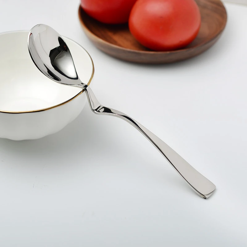 Restaurants Home Kitchen Use Antifouling Stainless Steel Knife Spoon Fork Set Forks