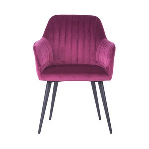 Retro Style Modern Stackable Fancy Chiavari Chair Fleece Fabric Dining Chair with beech wood leg