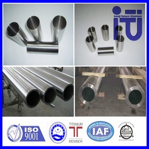 rolled annealed seamless GR2 Titanium exhaust pipe for automobile in titanium pipes