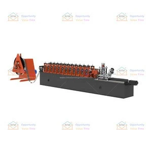 rolling shutter machine equipped with oil spray system specifically used in the industrial areas to solve the problem of product
