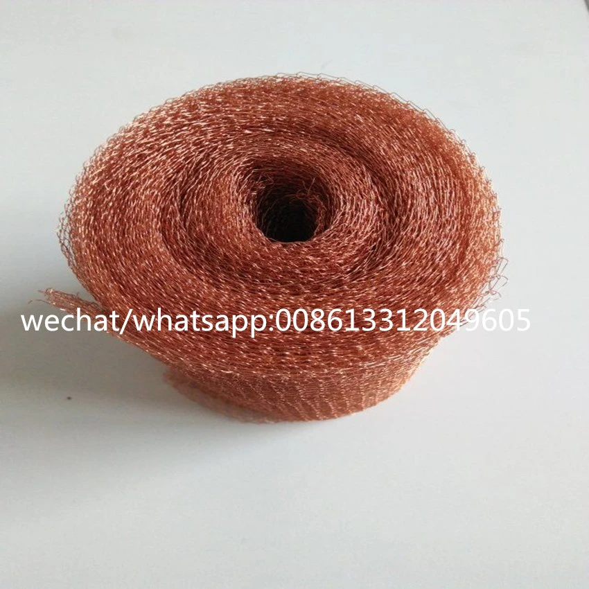 Root Barrier Tinned Copper Wire Mesh Roll Expanded /copper mesh for mouse proof/copper mesh for pest control
