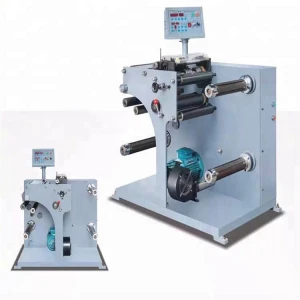 Rotary die slitting label roll to roll 320 slitting machine