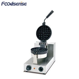 Rotary Waffle Maker, Non-Stick Surface Coating, Cool Handles