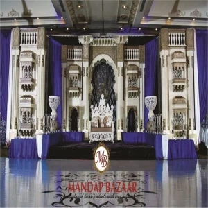 Royal Indian Wedding Big Stage Decorations