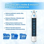 RPWFE oem general filter rpwfe refrigerator filters rpwfe easy install household fridge water filter light rerigerator RPWF