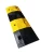 Import Rubber speed bump 1meter yellow and black road ramp speed hump road breaker for driveway safety from China