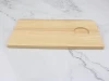 rubber wood cheese board