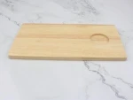 rubber wood cheese board