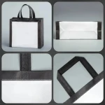 Ruicheng box bag small shopping bags custom reusable bolsas reutilizables non woven handle bag