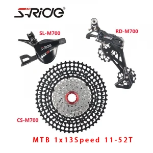 S-RIDE M700 13Speed Shifter Rear Derailleurs 11-52T Cassettes bike Groupset for 13speed MTB Bike