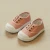 Import S34543W Casual shoes Adorable Anti-slip Toddler Sneaker canvas shoes from China