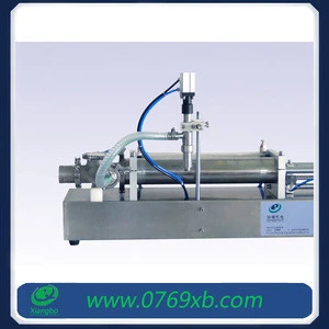 Safe air-operated semi automatic pillow filling machine