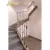 Import Safety stainless steel handrail antique indoor stair railings cheap stainless steel balustrade prefab metal stair railing from China