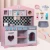 Import safety wooden toys pretend play home kitchen wood toys kids toy kitchen from China