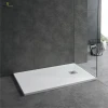 Sanyc Showers Light grey poly marble anti slip resin large bathroom shower tray