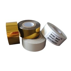 SCF-900 hot stamping coding jumbo roll used on snack food medical label film packaging machines to print date info