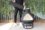 Import SEB Black Clay Chiminea Wood Fire Exterior Moderna, Outdoor Mexican Chimenea Garden Fire Pit Patio Heaters from China