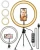 Import Selfie Ring Light with Cell Phone Holder Ring Light With Tripod Stand For Live Stream Makeup Youtube Video from China