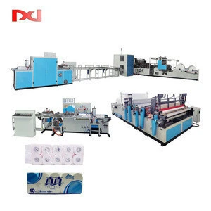 Series of Full-automatic High-speed Toilet Paper Kitchen Towel Auto Packaging Production Line