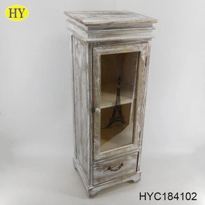 Shabby Chic Distressed Wood furniture Living Room Cabinet