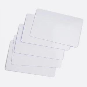 Shenzhen Manufacture RFID Blank White Smart Access Control Card 14443B rfid white card