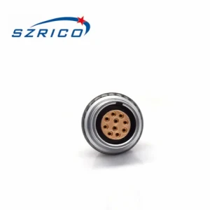 Shenzhen wire harness processing self-locking connector 2B EHG multi-core aviation socket welding fixing connector M15