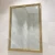 Import Shining Glass mirror factory  metal stainless steel frame Bathroom vanity wall gold mirror from China