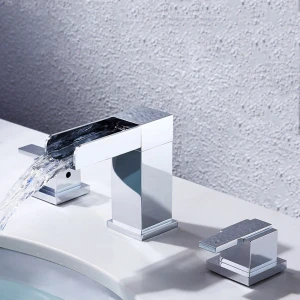 Ship Immediately New Design Basin Faucet Countertop Waterfall Basin Faucet Household Hotel Faucet Tap