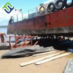 Ship moving boat lifting airbag